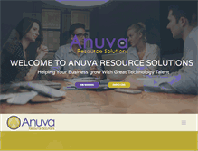 Tablet Screenshot of anuvaresource.com